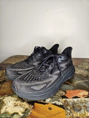 Hoka One One Clifton 9 Triple Black Size 10D